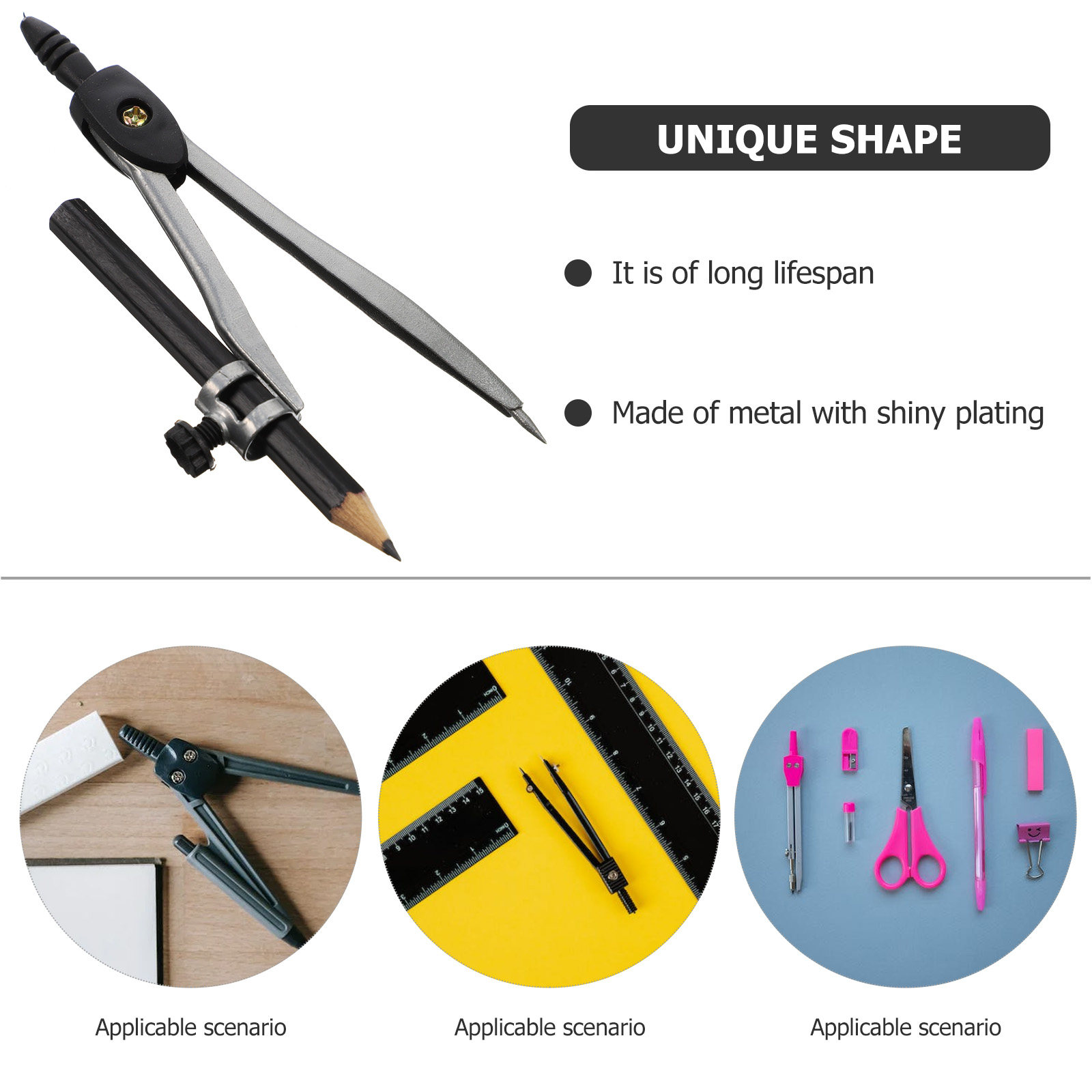 Set Professionale di Compassi  - Math Geometry Set With Compass recensione e prezzo