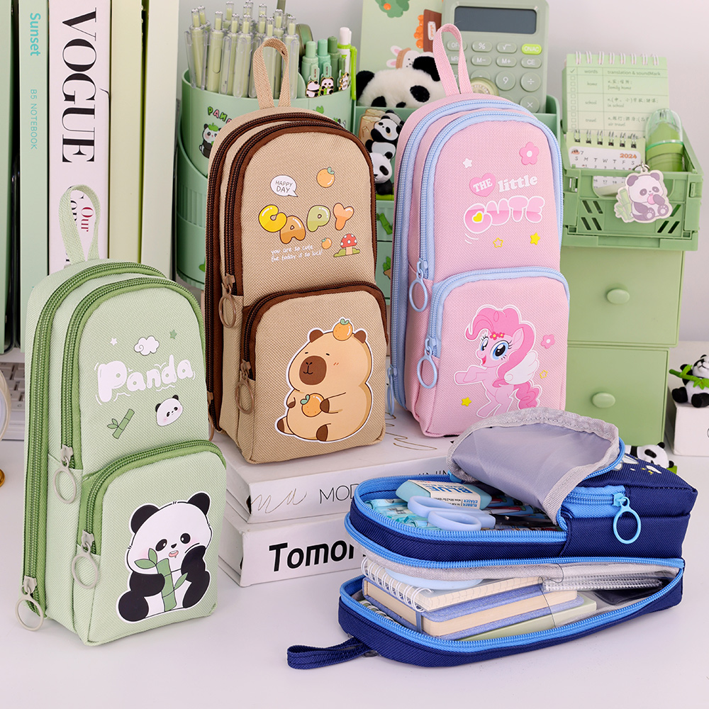 Astuccio per matite Capybara s - Aesthetic Large Pencil Case Pouch recensione e prezzo